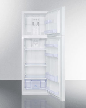 Summit 22" Wide Top Mount Refrigerator-Freezer in White - FF946W - MyBBQDirect