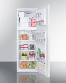 Summit 22" Wide Top Mount Refrigerator-Freezer With Icemaker - FF946WIM