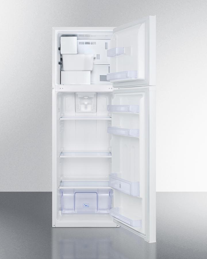 Summit 22" Wide Top Mount Refrigerator-Freezer With Icemaker - FF946WIM - MyBBQDirect