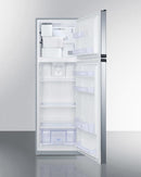 Summit 22" Wide Top Mount Refrigerator-Freezer With Icemaker - FF948SSIM