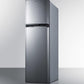 Summit 22" Wide Top Mount Refrigerator-Freezer With Icemaker - FF948SSIM - MyBBQDirect