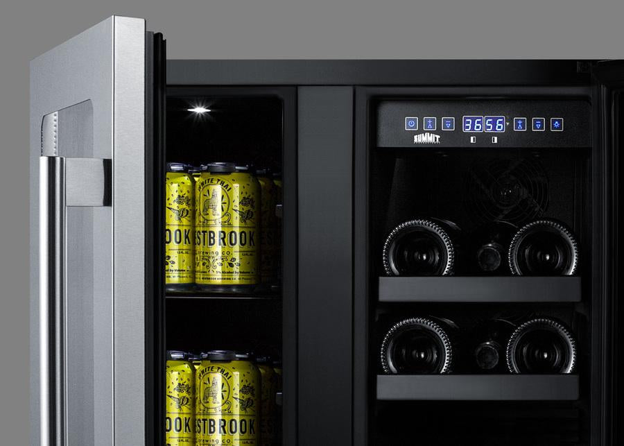 Summit 24" Built-In Wine/Beverage Center ADA Compliant - ALFD24WBVCSS - MyBBQDirect