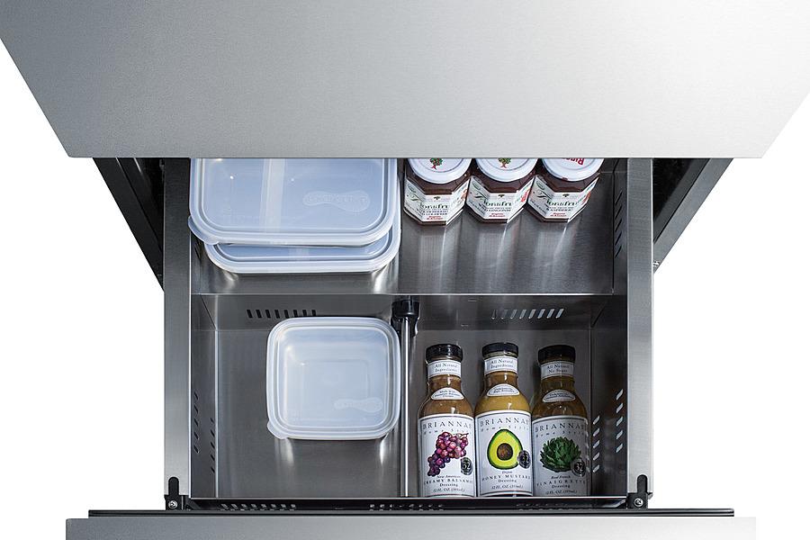 Summit 24" Wide 2-Drawer All-Refrigerator ADA Compliant - ADRD24 - MyBBQDirect