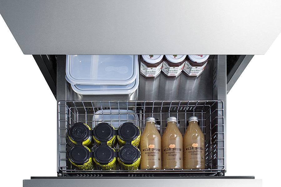 Summit 24" Wide 2-Drawer All-Refrigerator ADA Compliant - ADRD24 - MyBBQDirect