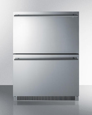 Summit 24" Wide 2-Drawer All-Refrigerator ADA Compliant - ADRD24 - MyBBQDirect