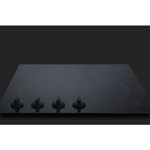 Summit 24" Wide 230V 4-Burner Radiant Cooktop - CREK4W - MyBBQDirect