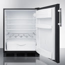 Summit 24" Wide All-Refrigerator - FF63BK