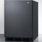 Summit 24" Wide All-Refrigerator - FF63BK - MyBBQDirect