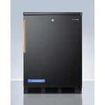 Summit 24" Wide All-Refrigerator with Antimicrobial Pure Copper Handle - FF7LBLKTBC - MyBBQDirect