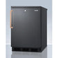 Summit 24" Wide All-Refrigerator with Antimicrobial Pure Copper Handle - FF7LBLKTBC - MyBBQDirect