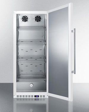 Summit 24" Wide All-Refrigerator with Auto Defrost and Front Lock - FFAR12W7