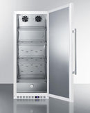 Summit 24" Wide All-Refrigerator with Auto Defrost and Front Lock - FFAR12W7