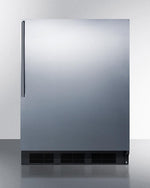 Summit 24" Wide All-Refrigerator With Thin Handle - FF63BKSSHV - MyBBQDirect