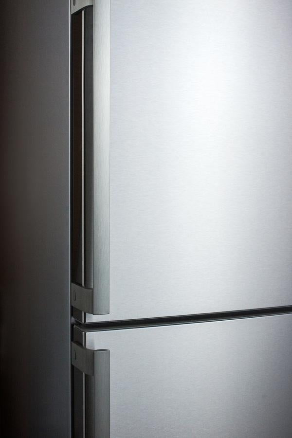 Summit 24" Wide Bottom Freezer Refrigerator in Stainless Steel with Digital Controls - FFBF246SS - MyBBQDirect