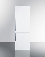 Summit 24" Wide Bottom Freezer Refrigerator in White with Digital Controls - FFBF241W - MyBBQDirect