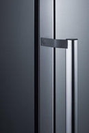 Summit 24" Wide Bottom Freezer Refrigerator with Fingerprint-Resistant Doors - FFBF192SS