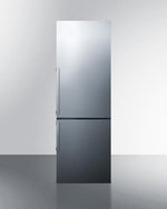 Summit 24" Wide Bottom Freezer Refrigerator With Icemaker - FFBF247SSIM - MyBBQDirect