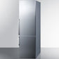 Summit 24" Wide Bottom Freezer Refrigerator With Icemaker - FFBF247SSIM - MyBBQDirect