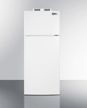Summit 24" Wide Break Room Refrigerator-Freezer - BKRF1118W - MyBBQDirect