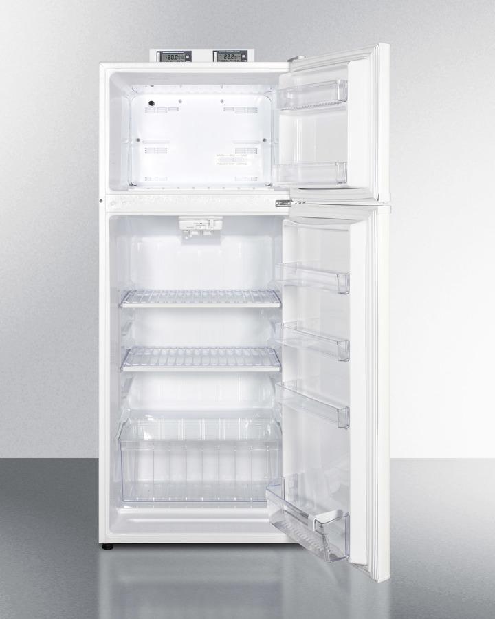 Summit 24" Wide Break Room Refrigerator-Freezer - BKRF1118W - MyBBQDirect