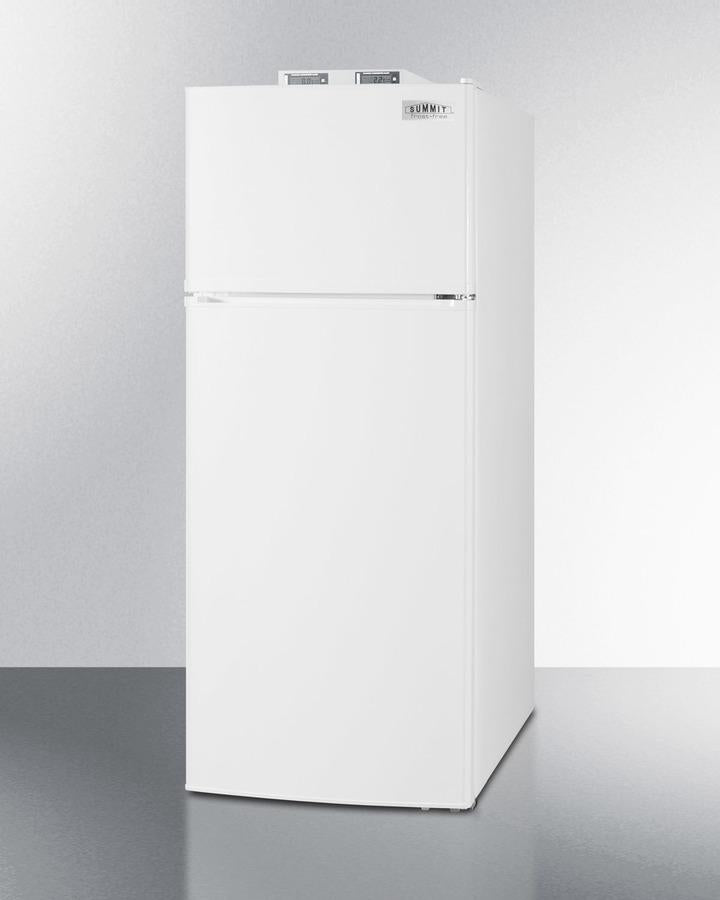Summit 24" Wide Break Room Refrigerator-Freezer - BKRF1118W - MyBBQDirect