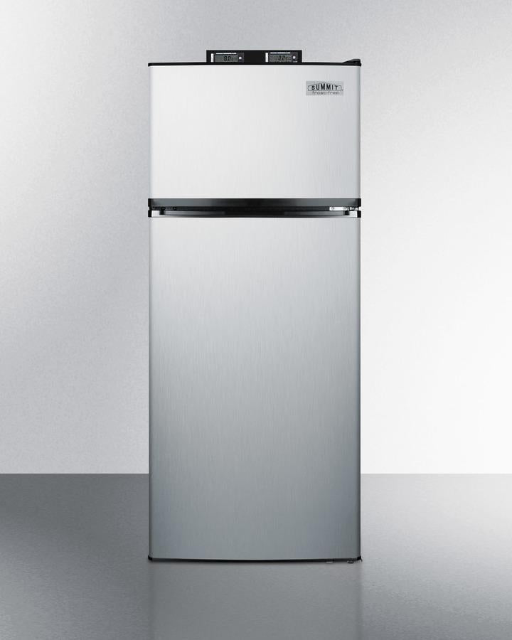 Summit 24" Wide Break Room Refrigerator-Freezer - BKRF1159SS - MyBBQDirect
