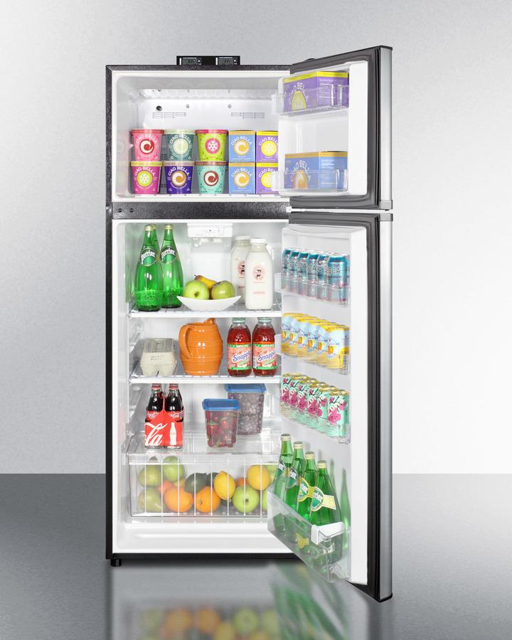 Summit 24" Wide Break Room Refrigerator-Freezer - BKRF1159SS - MyBBQDirect