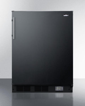 Summit 24" Wide Break Room Refrigerator-Freezer - BKRF663B - MyBBQDirect