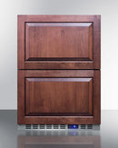 Summit 24" Wide Built-In 2-Drawer All-Refrigerator - FF642D