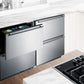 Summit 24" Wide Built-In 2-Drawer All-Refrigerator - FF642D