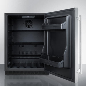 Summit 24" Wide Built-In All-Refrigerator ADA Compliant - AL54 - MyBBQDirect