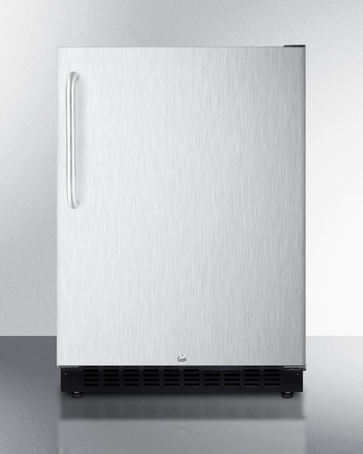 Summit 24" Wide Built-In All-Refrigerator, ADA Compliant - AL54CSSTB