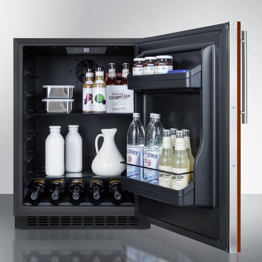 Summit 24" Wide Built-In All-Refrigerator ADA Compliant - AL54IF - MyBBQDirect