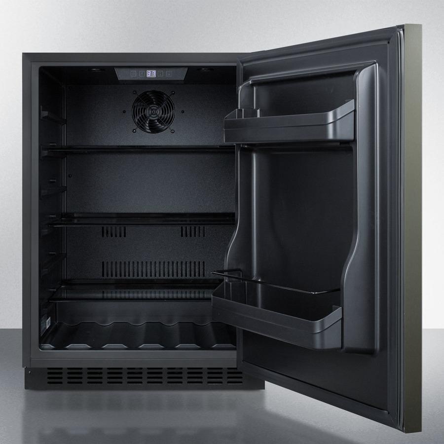 Summit 24" Wide Built-In All-Refrigerator ADA Compliant - AL54KSHH - MyBBQDirect