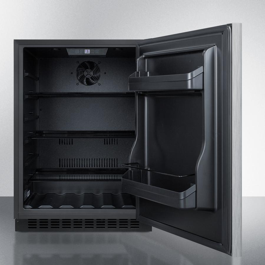 Summit 24" Wide Built-In All-Refrigerator ADA Compliant - AL54SSHH - MyBBQDirect