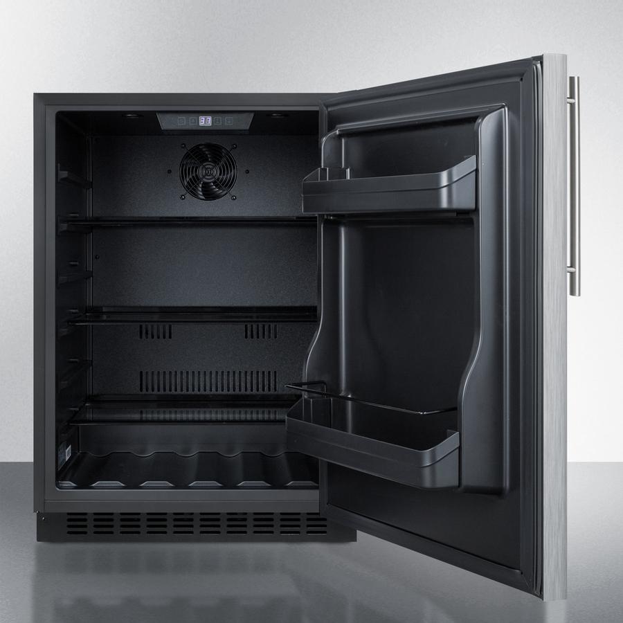 Summit 24" Wide Built-In All-Refrigerator ADA Compliant - AL54SSHV - MyBBQDirect