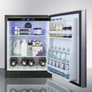 Summit 24" Wide Built-In All-Refrigerator ADA Compliant - AL55IF