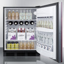 Summit 24" Wide Built-In All-Refrigerator ADA Compliant - AR5BIF - MyBBQDirect