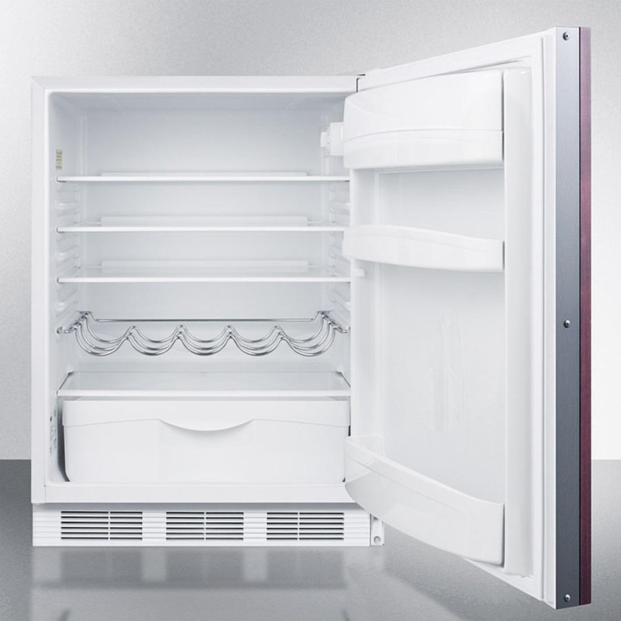 Summit 24" Wide Built-In All-Refrigerator ADA Compliant - FF61WBIIFADA - MyBBQDirect