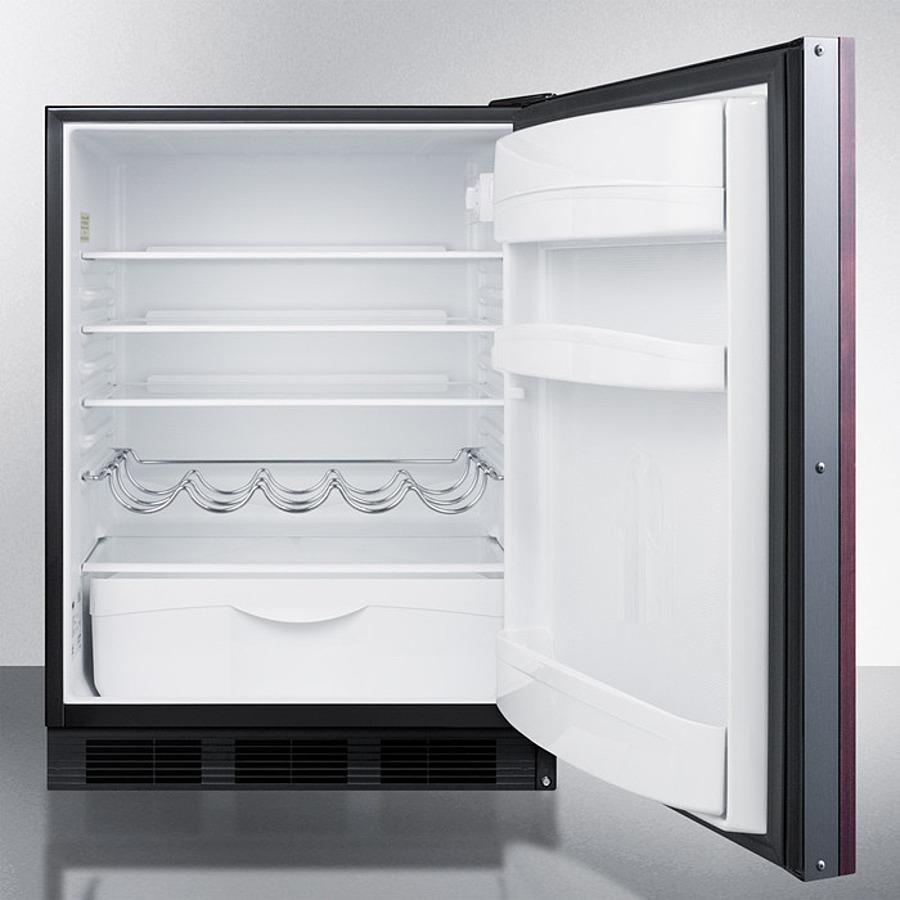 Summit 24" Wide Built-In All-Refrigerator ADA Compliant (Panel Not Included) - FF63BKBIIFADA - MyBBQDirect