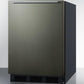 Summit 24" Wide Built-In All-Refrigerator With Horizontal Handle ADA Compliant - FF63BKBIKSHHADA - MyBBQDirect