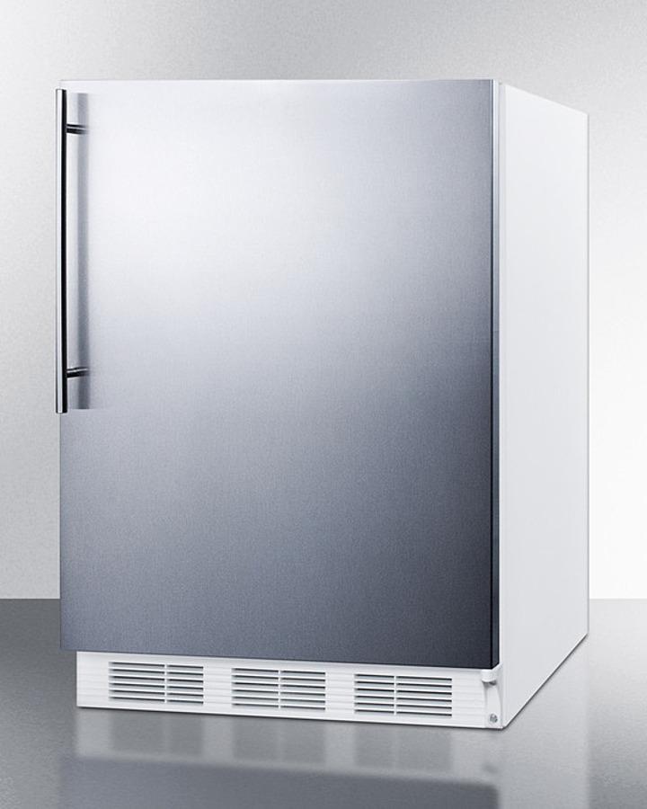 Summit 24" Wide Built-In All-Refrigerator With Thin Handle ADA Compliant - FF61WBISSHVADA - MyBBQDirect