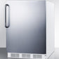 Summit 24" Wide Built-In All-Refrigerator With Towel Bar Handle - FF61WBISSTB - MyBBQDirect