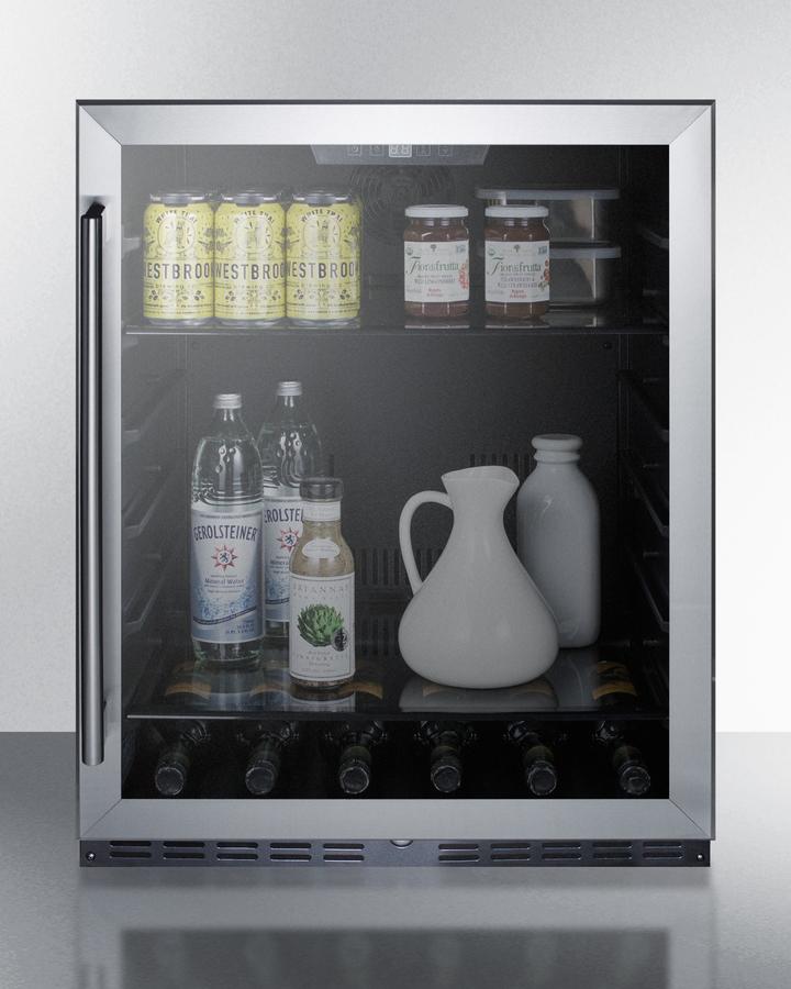 Summit 24" Wide Built-In Beverage Center ADA Compliant - AL57GCSS - MyBBQDirect