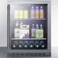 Summit 24" Wide Built-In Beverage Cooler ADA Compliant - ALBV2466CSS - MyBBQDirect