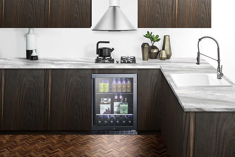 Summit 24" Wide Built-In Beverage Cooler ADA Compliant - ALBV2466CSS - MyBBQDirect