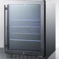 Summit 24" Wide Built-In Beverage Cooler ADA Compliant - ALBV2466CSS - MyBBQDirect
