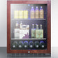 Summit 24" Wide Built-In Beverage Cooler ADA Compliant - ALBV2466PNR - MyBBQDirect