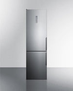 Summit 24" Wide Built-In Bottom Freezer Refrigerator With Icemaker - FFBF192SSBIIMLHD - MyBBQDirect