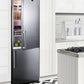 Summit 24" Wide Built-In Bottom Freezer Refrigerator With Icemaker - FFBF249SSBIIM - MyBBQDirect